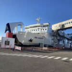 ferry with track camper