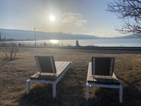 road trip at lake suwa