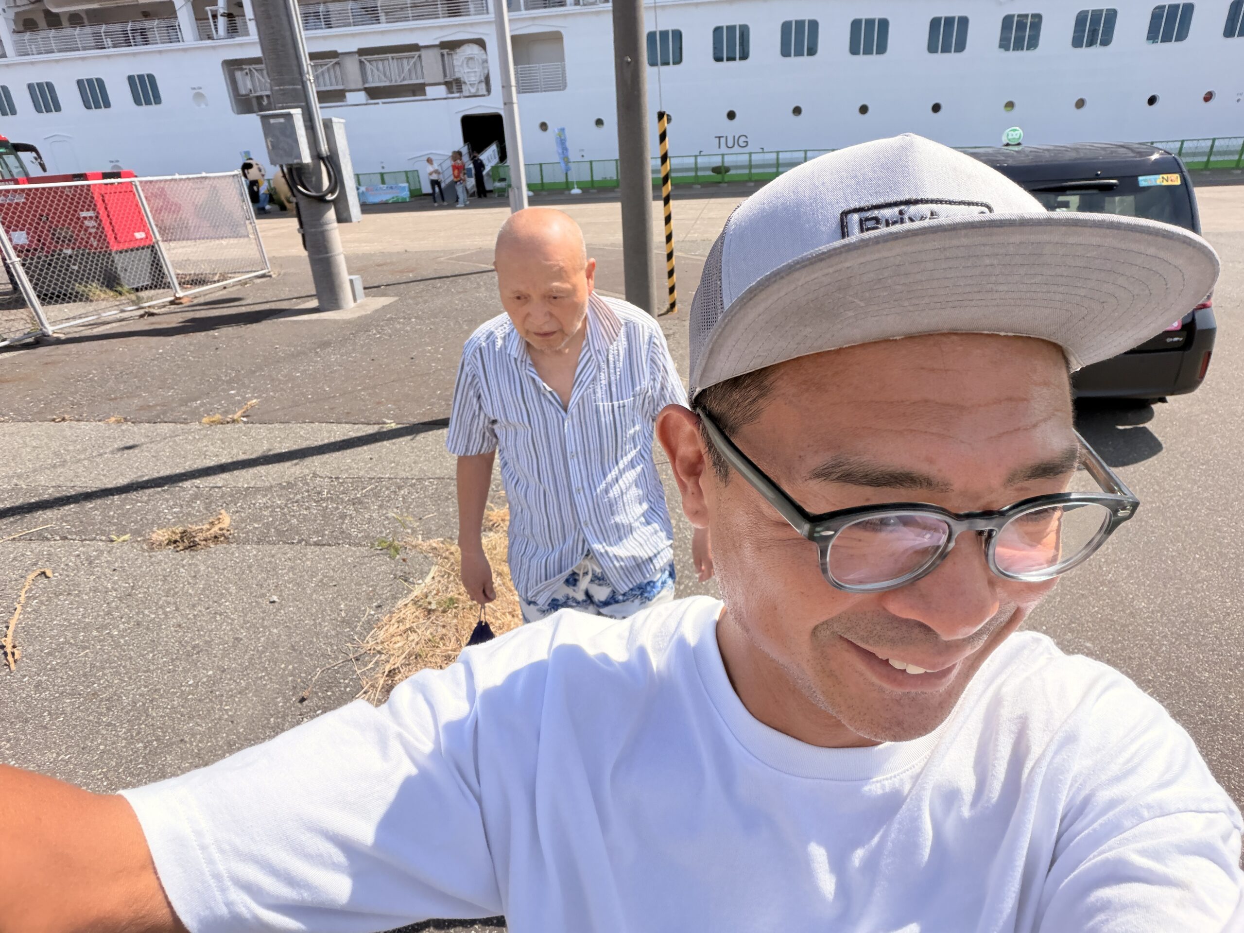 hanging out with grand father